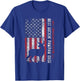 USA Flag Best Buckin' Pawpaw Ever Deer Hunting Father's Day T-Shirt - T-Shirt | Royal