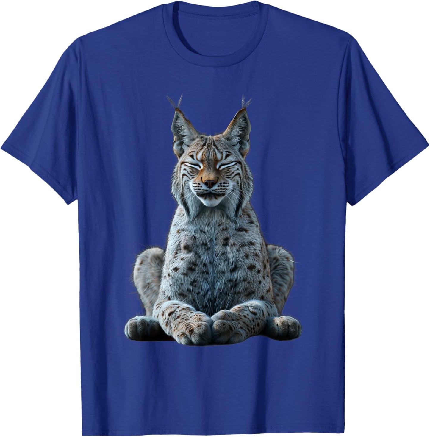 Lynx Yoga T-Shirt - T-Shirt | Royal