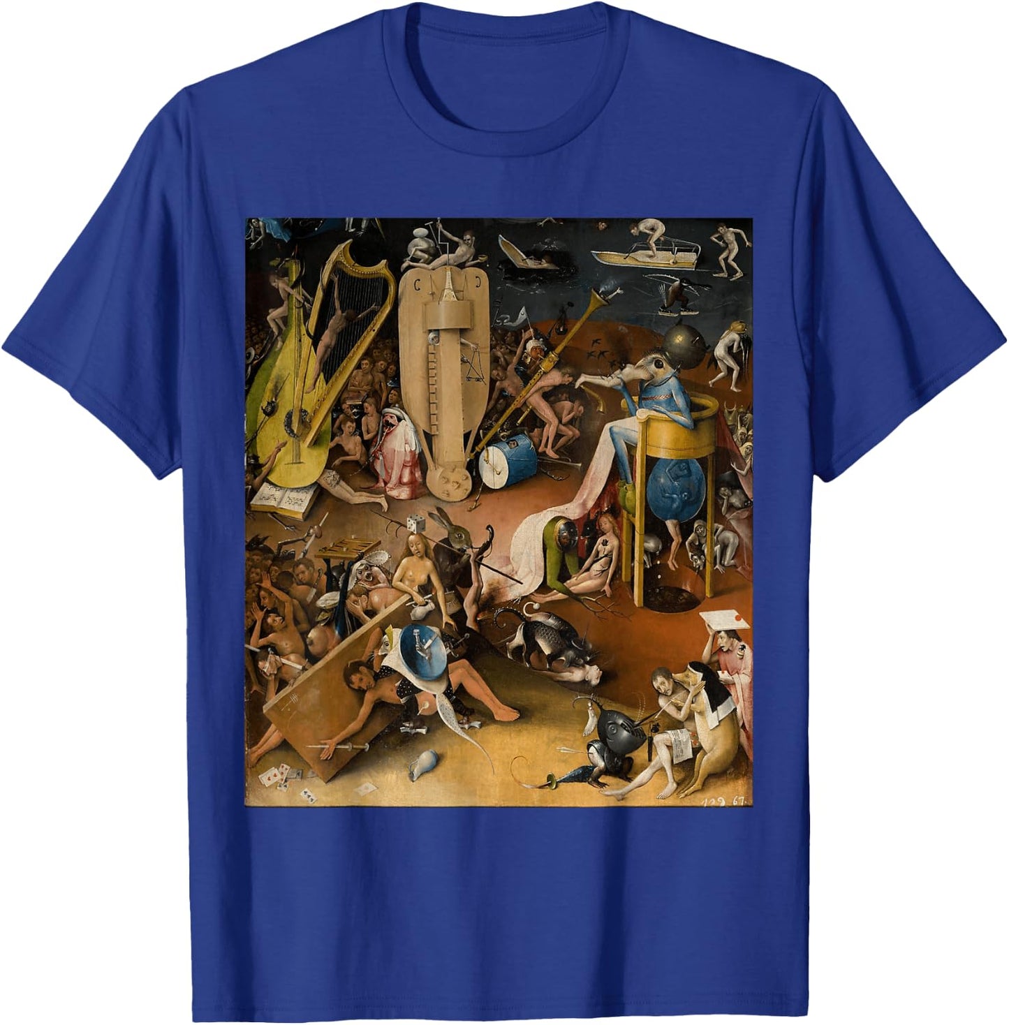 Beautiful famous surrealistic painting T-Shirt - T-Shirt | Royal