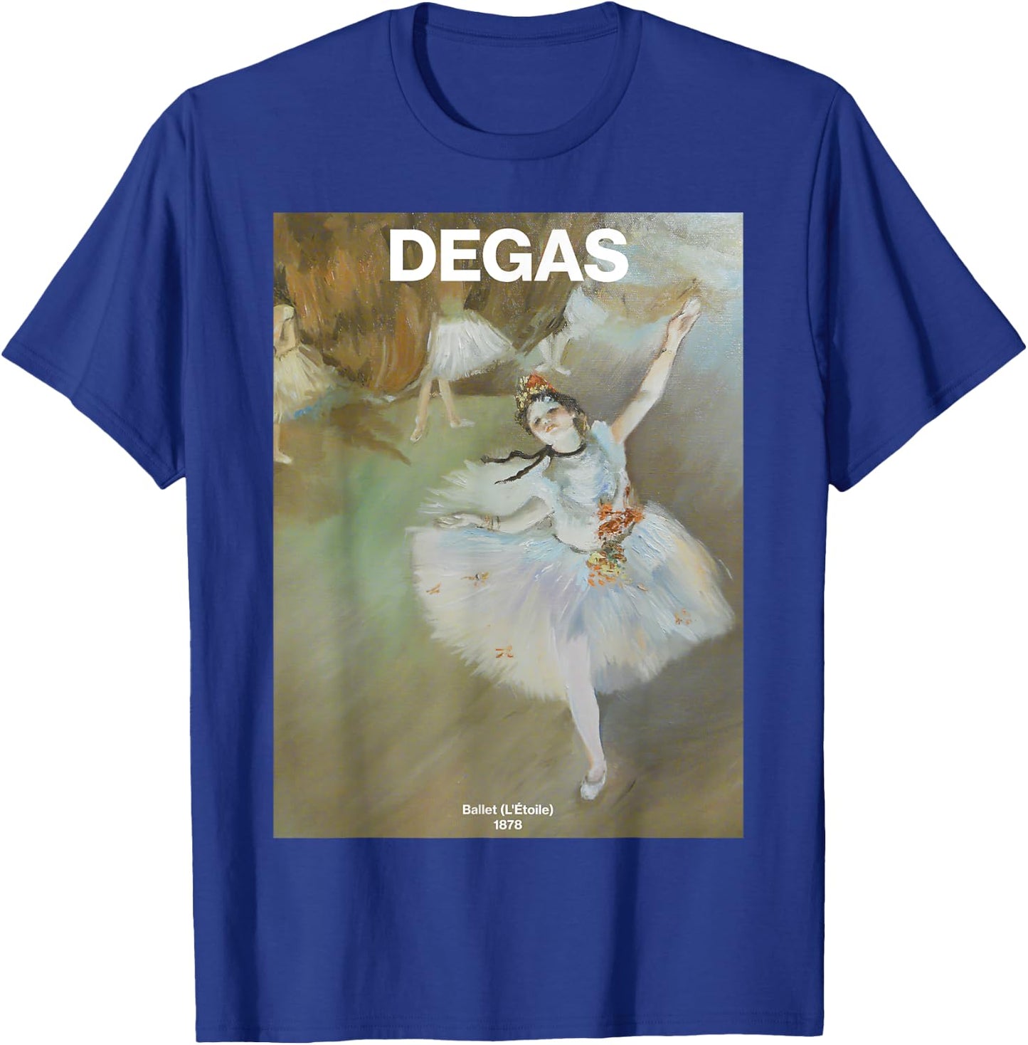 Degas – Ballet (L'Étoile) | Famous Painting T-Shirt - T-Shirt | Royal