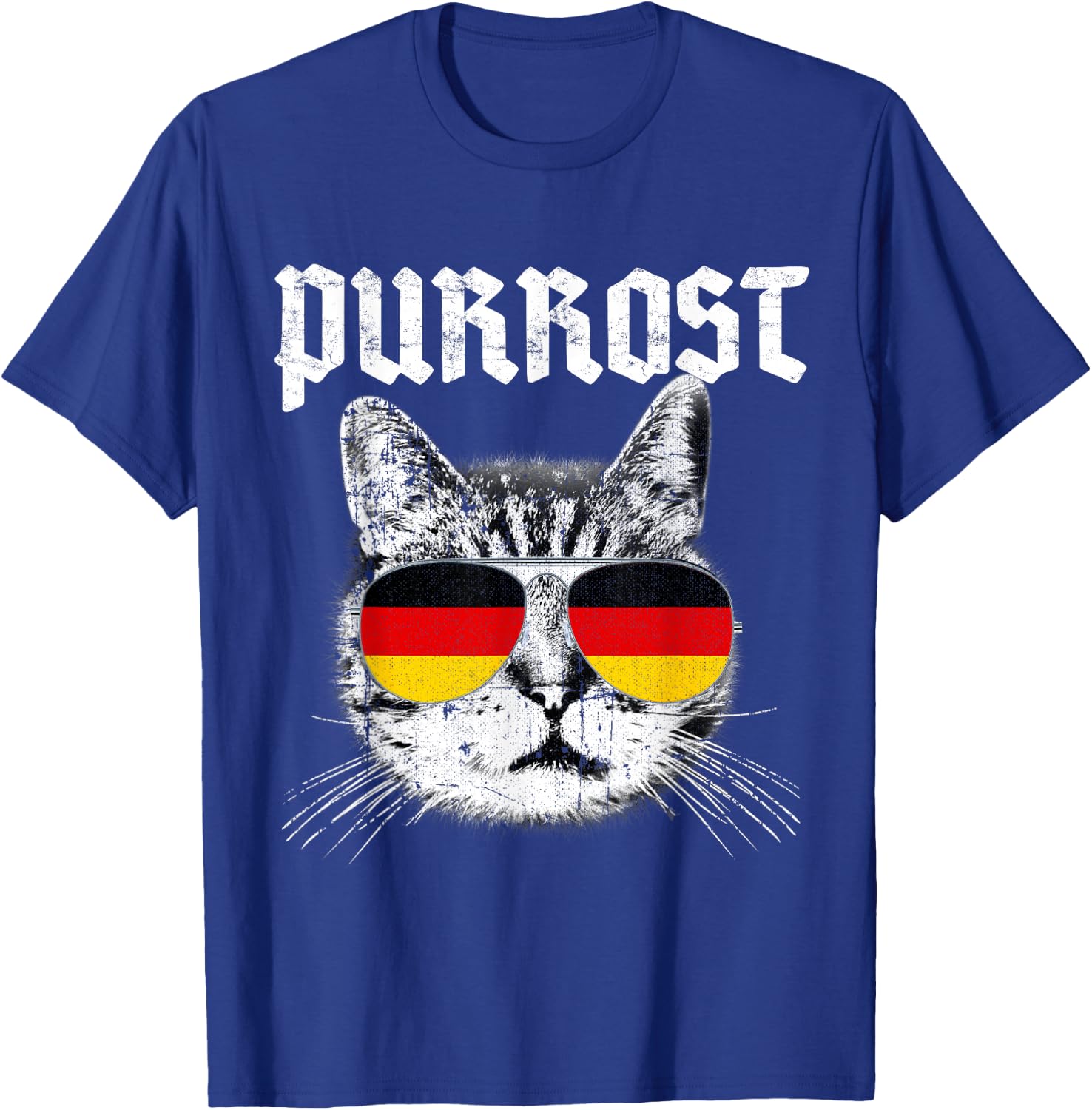 PURROST Prost Oktoberfest Cat Funny German Flag Kids Gift T-Shirt - T-Shirt | Royal