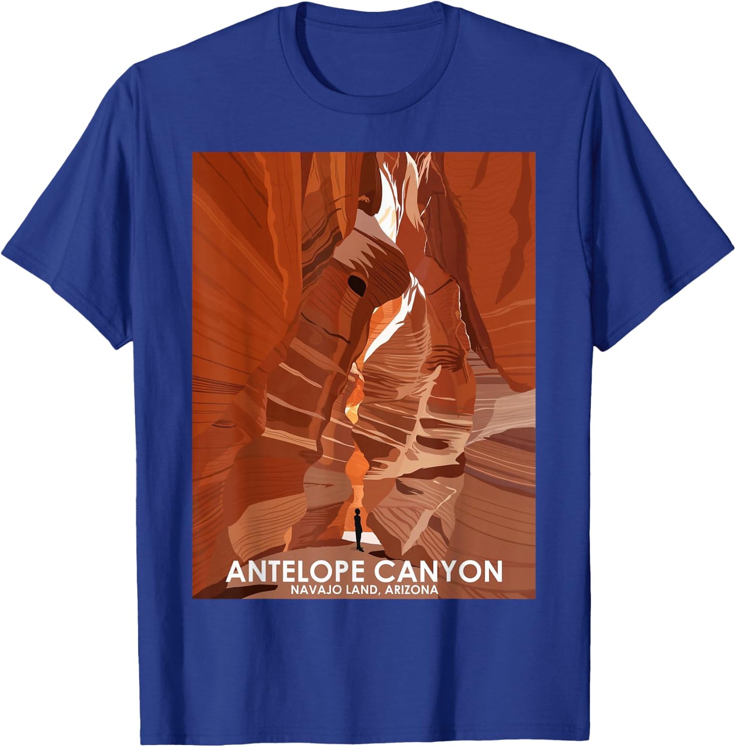 Antelope Canyon Arizona T-Shirt - T-Shirt | Royal
