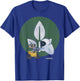 Disney Pixar Wall-E & Eve Leaf Logo T-Shirt - T-Shirt | Royal