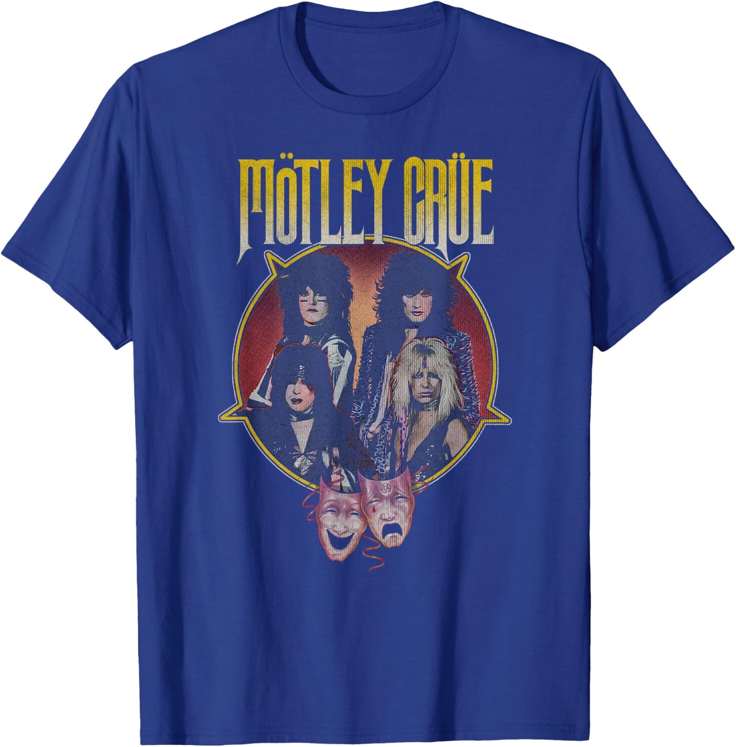 Mötley Crüe - Theatre Of Pain - Pentagram T-Shirt - T-Shirt | Royal