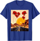 Mojave Desert - Nevada Road - Digital Collage Art - Classic T-Shirt - T-Shirt | Royal