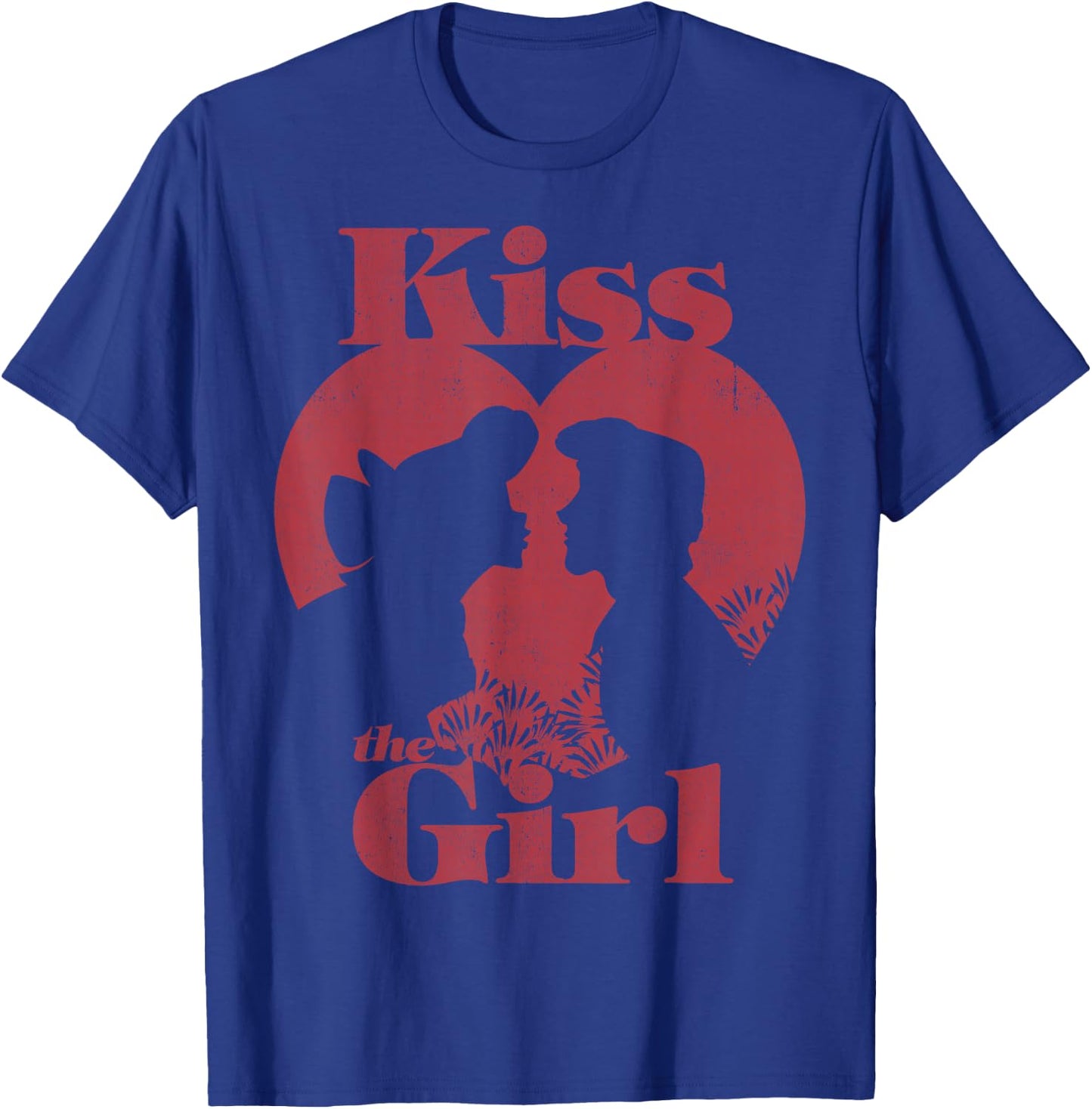 Disney The Little Mermaid Ariel and Eric Kiss The Girl Small T-Shirt - T-Shirt | Royal