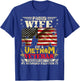 Freedom Isn't Free-Proud Wife Of A Vietnam Veteran Husband T-Shirt - T-Shirt | Royal