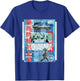 Japanese Retro Vintage 90s 80s Streetwear Tokyo Anime Manga T-Shirt - T-Shirt | Royal