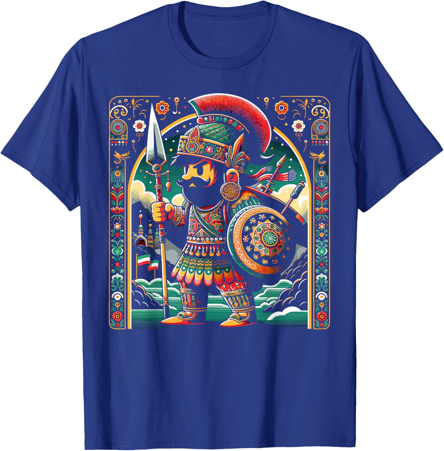 Persian Immortal Achaemenid Empire Persian Warrior T-Shirt - T-Shirt | Royal