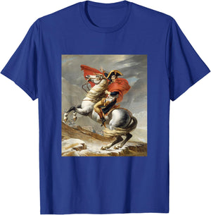 Napoleon Bonaparte Jacques-Louis David Neoclassicism Art T-Shirt - T-Shirt | Royal