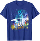Hammerhead Shark Forest T-Shirt - T-Shirt | Royal