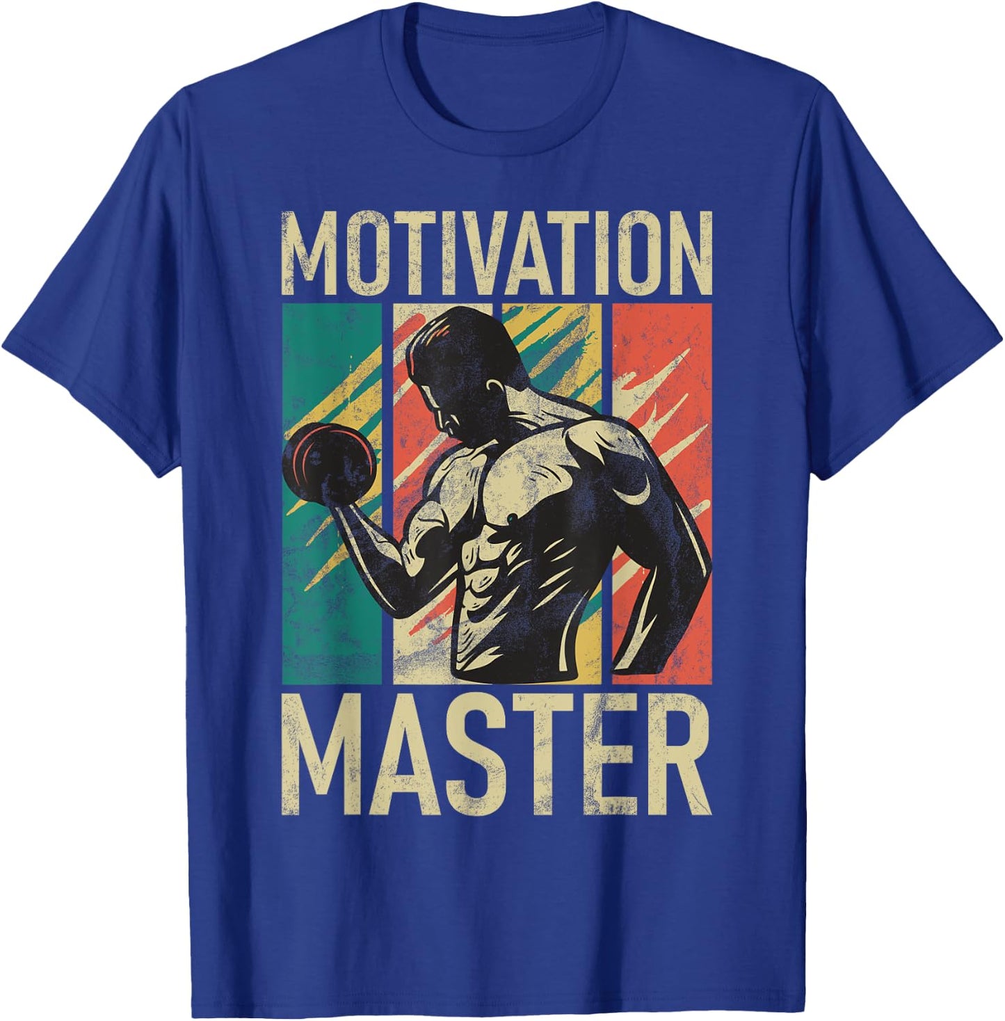 Motivation Master Personal Trainer T-Shirt - T-Shirt | Royal