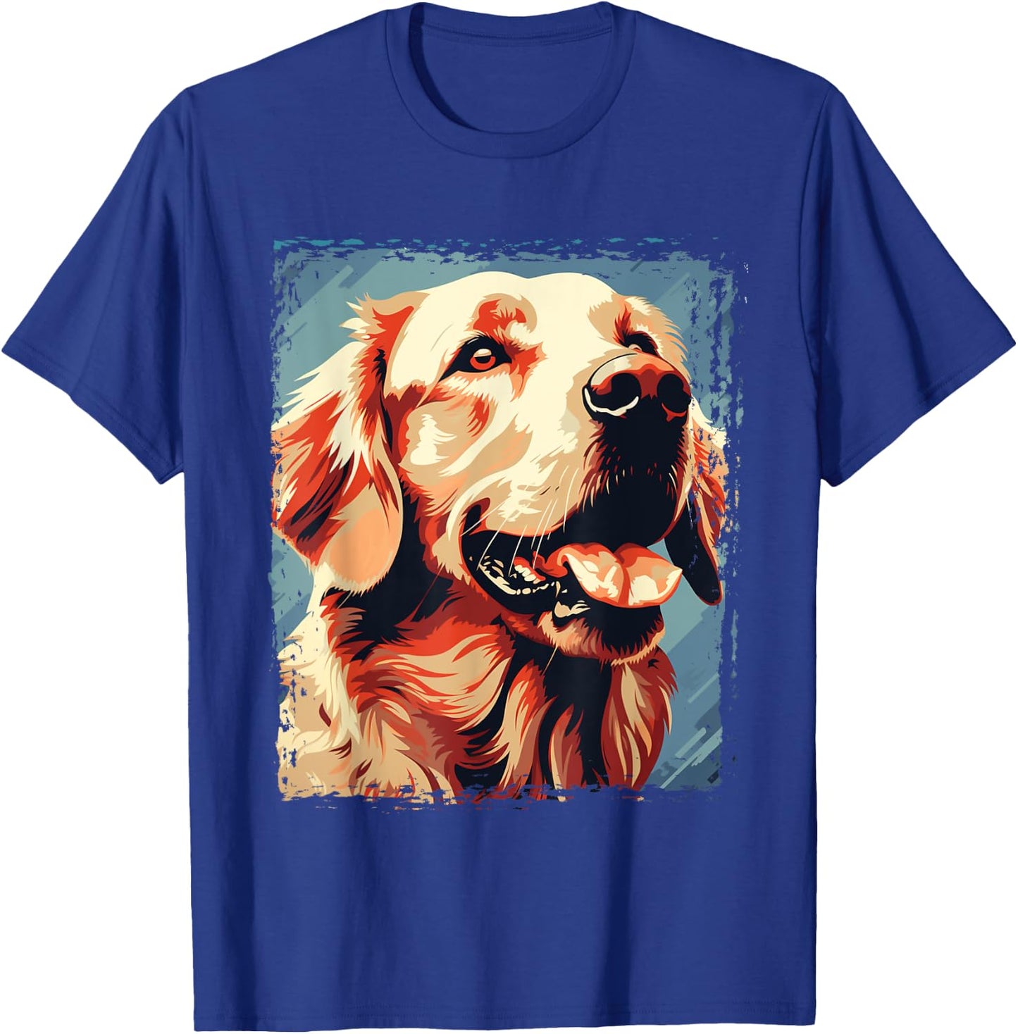 Golden Retriever for Kid Boys Girls Funny Dog Lover T-Shirt - T-Shirt | Royal