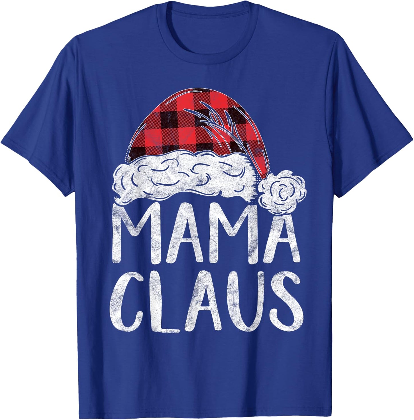 Mama Claus Christmas Costume Gift Santa Matching Family Xmas T-Shirt - T-Shirt | Royal