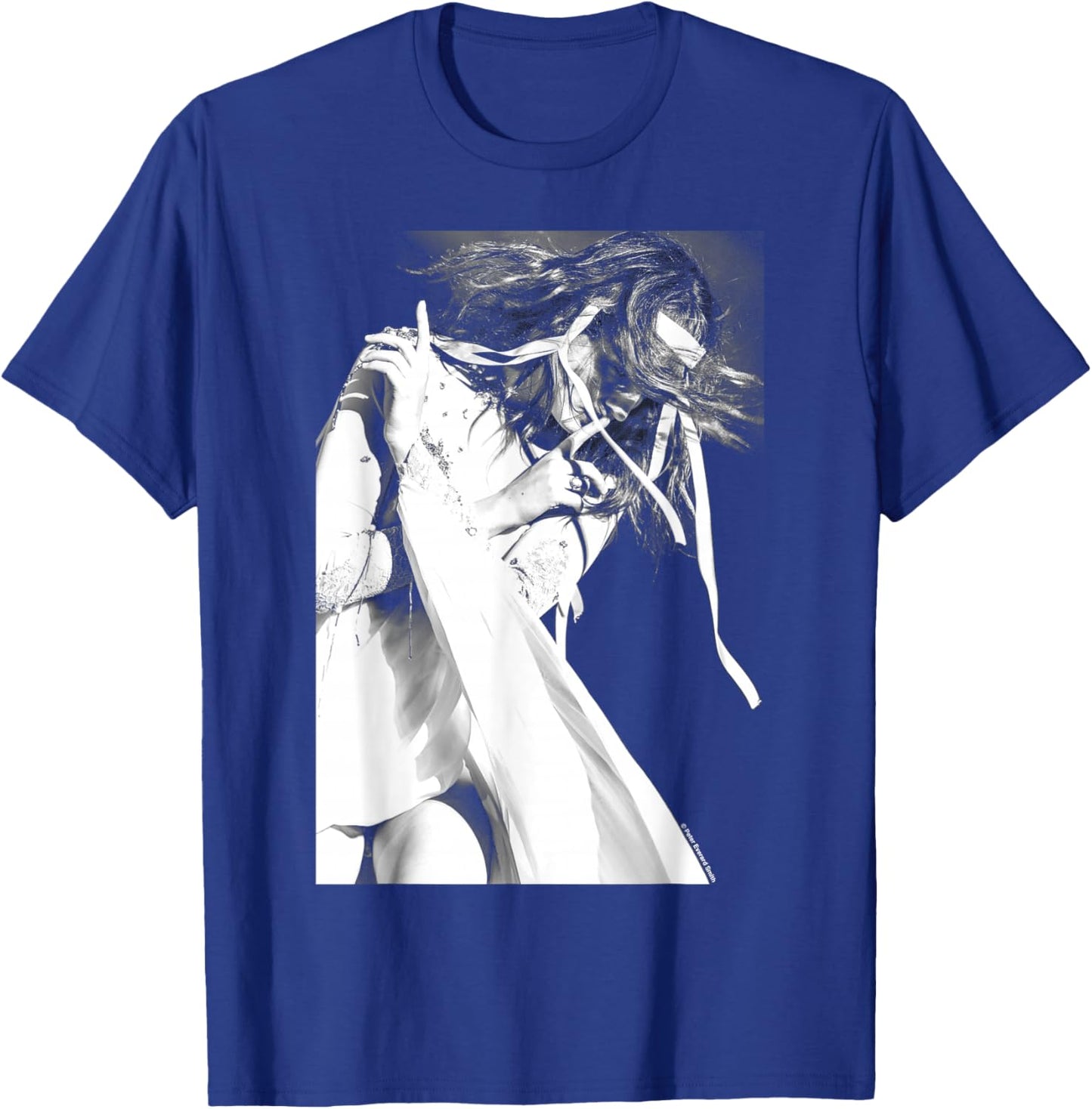 Florence Welch Black And White By Everard Smith T-Shirt - T-Shirt | Royal
