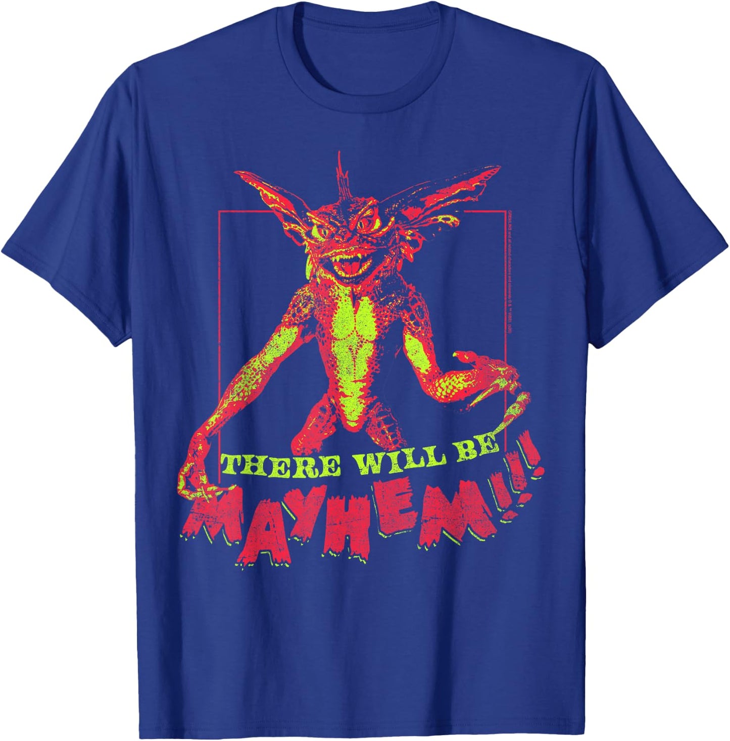 Gremlins There Will Be Mayhem T-Shirt - T-Shirt | Royal