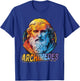 Retro Archimedes Shirt Greek Mathematician Physicist T-Shirt - T-Shirt | Royal