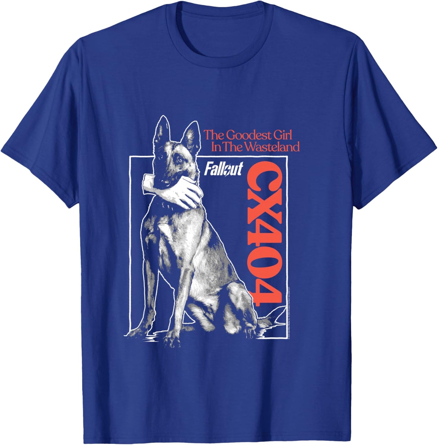 Fallout TV Series CX404 The Goodest Girl Puppy Dog Character T-Shirt - T-Shirt | Royal