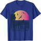 Jaws Amity Island Welcomes You Sunset T-Shirt - T-Shirt | Royal