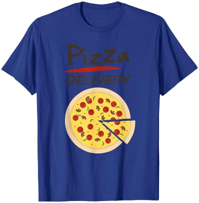 Pizza Delivery Costume Funny Fancy Dress Costumes T-Shirt - T-Shirt | Royal