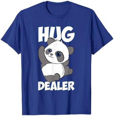 Funny Panda Free Hugs Hug Dealer Panda Hug T-Shirt - T-Shirt | Royal