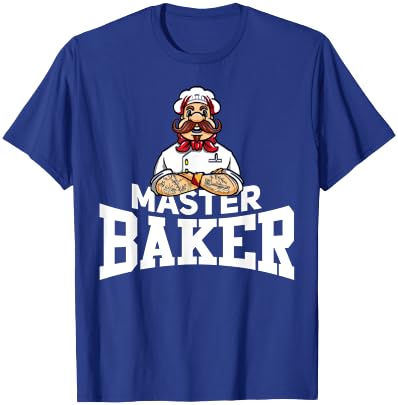 Master Baker Gift Bakery Bread T-Shirt - T-Shirt | Royal