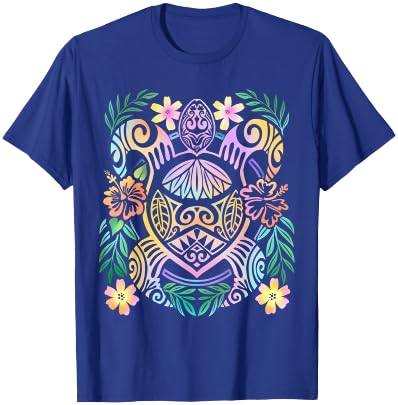 Hawaiian Tie Dye Sea Turtles, Hawaii T-Shirt - T-Shirt | Royal