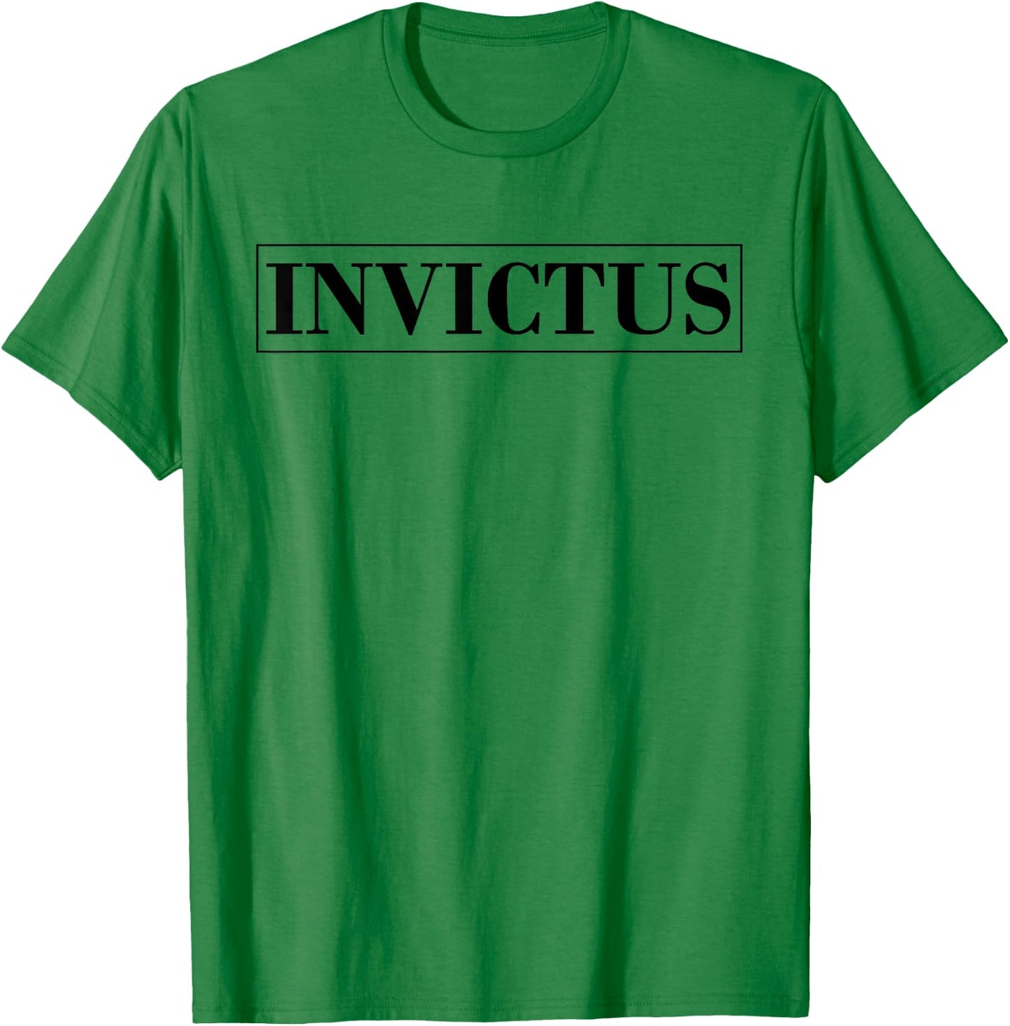 Invictus | Unconquerable and Undefeated T-Shirt - T-Shirt | Irish Green