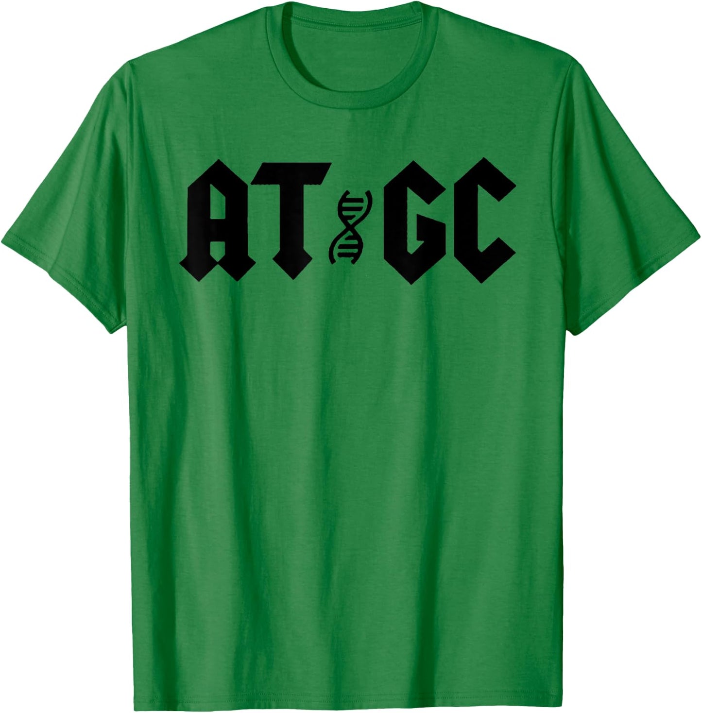 AT GC DNA Science T-Shirt - T-Shirt | Irish Green