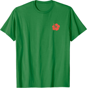 Hibiscus T-Shirt - T-Shirt | Irish Green