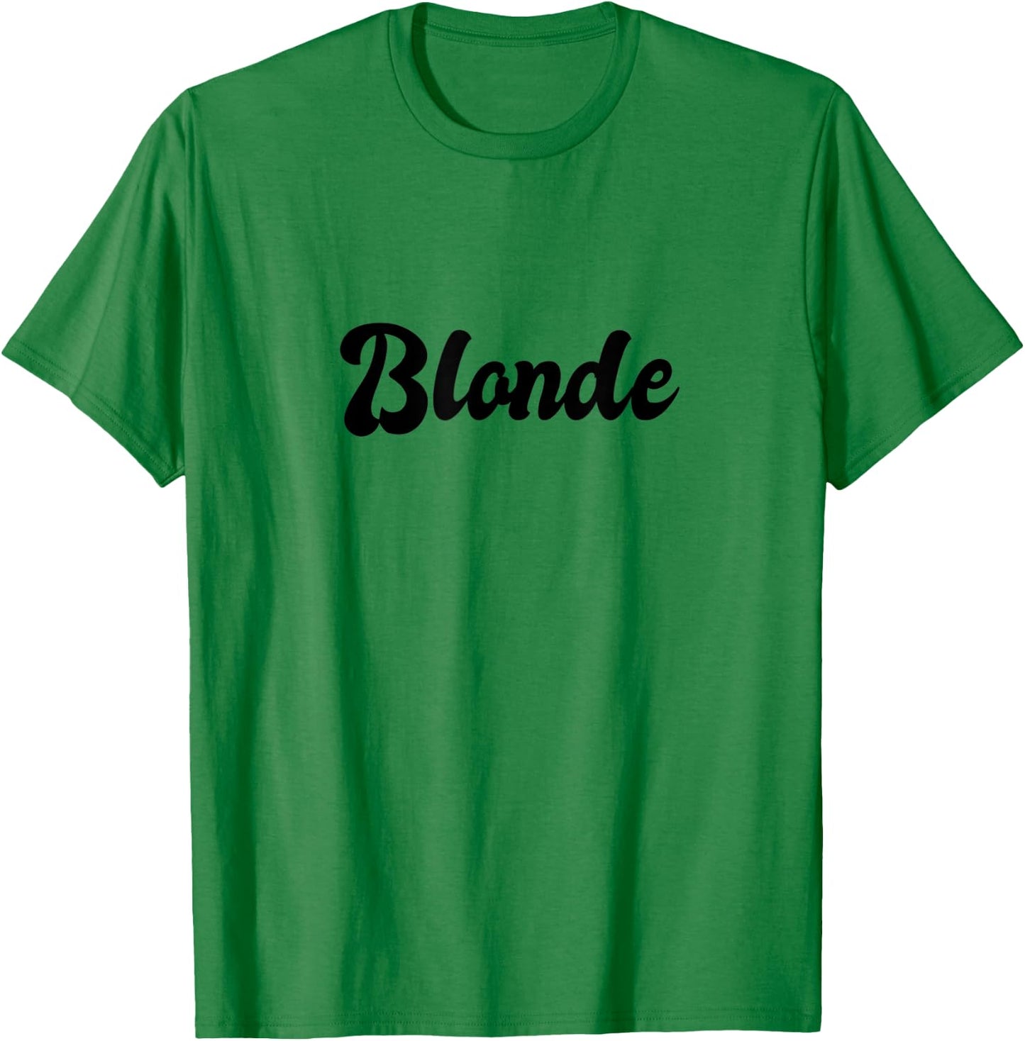 Blonde Retro T-Shirt - T-Shirt | Irish Green