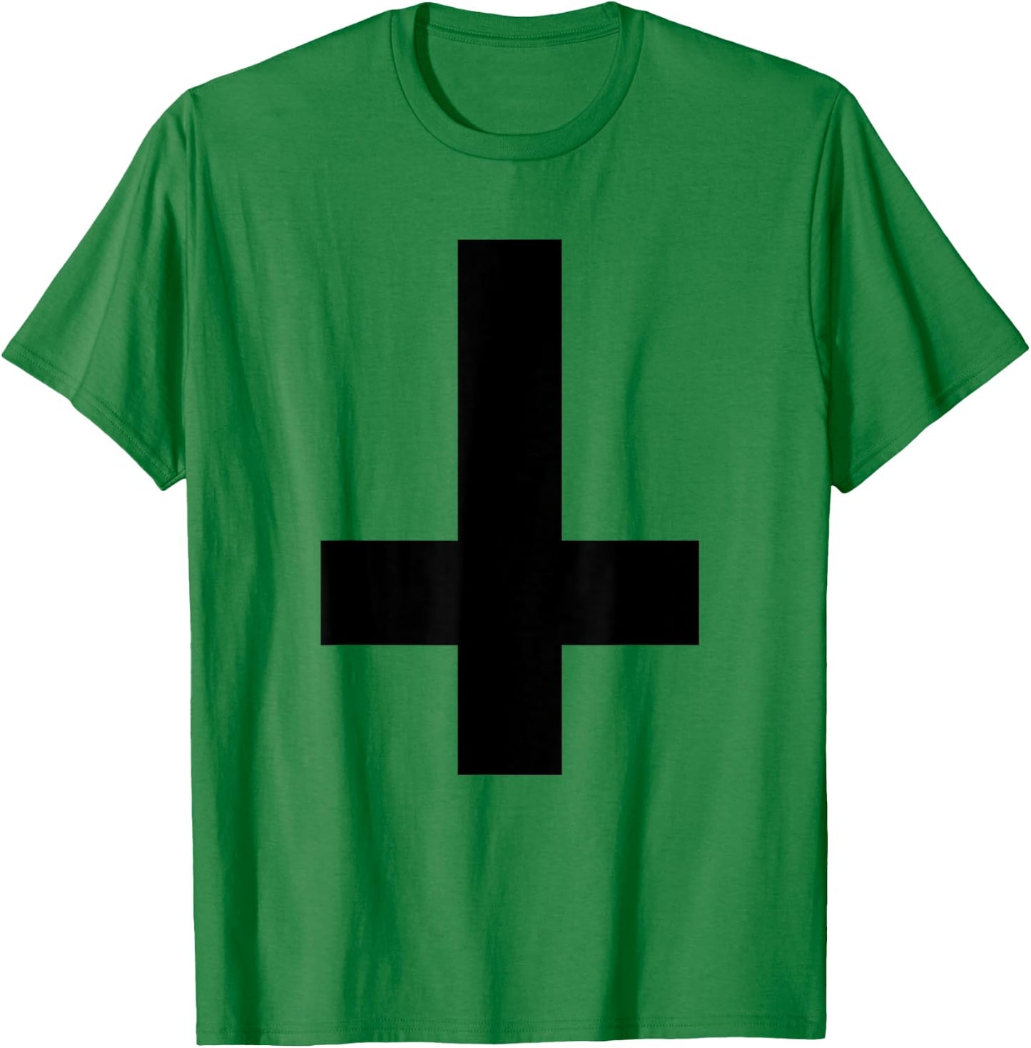 Inverted cross - Antichrist T-Shirt - T-Shirt | Irish Green