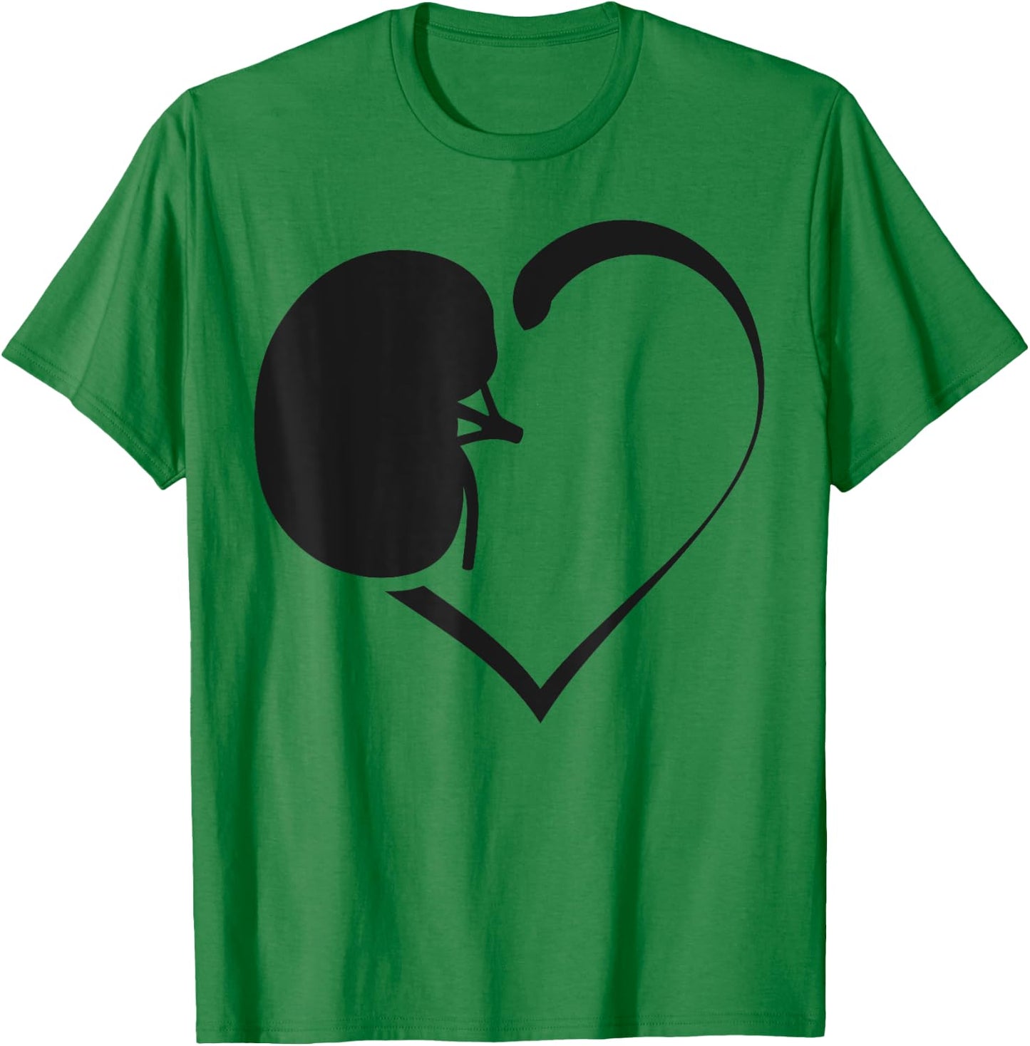 Dialysis Nurse Tech Technician Kidney Heart T-Shirt - T-Shirt | Irish Green