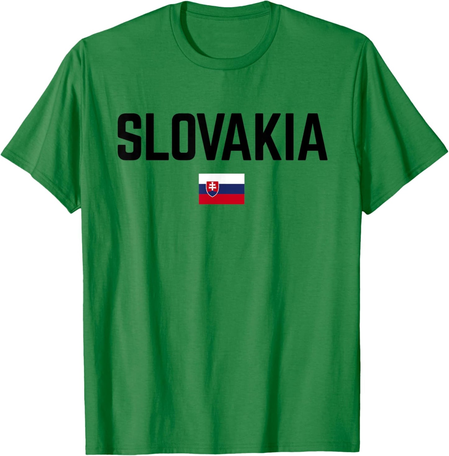 SLOVAKIA Flag | Men Woman Kids | SLOVAKIA T-Shirt - T-Shirt | Irish Green