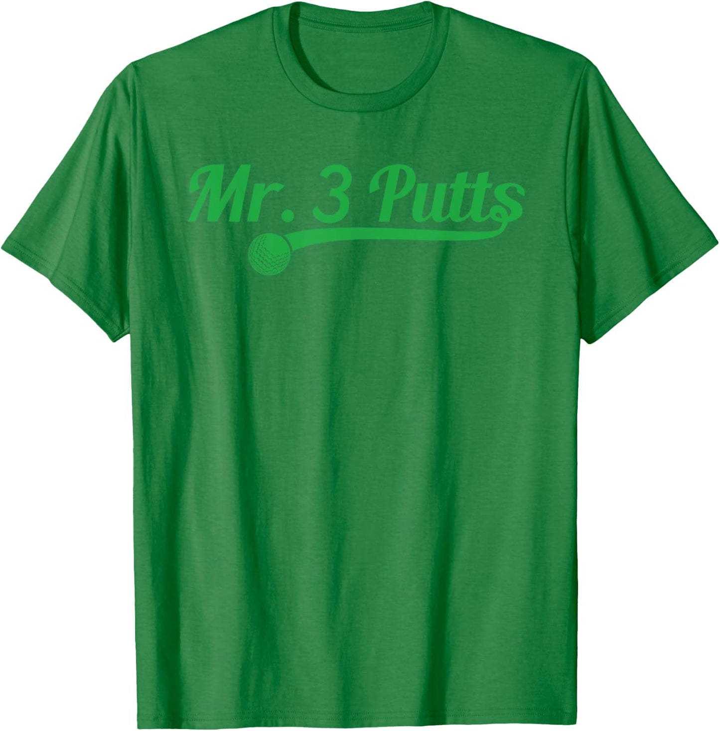 Golf Putter Funny Golfing Loser 3 Putts Suck Golf Ball Men T-Shirt - T-Shirt | Irish Green