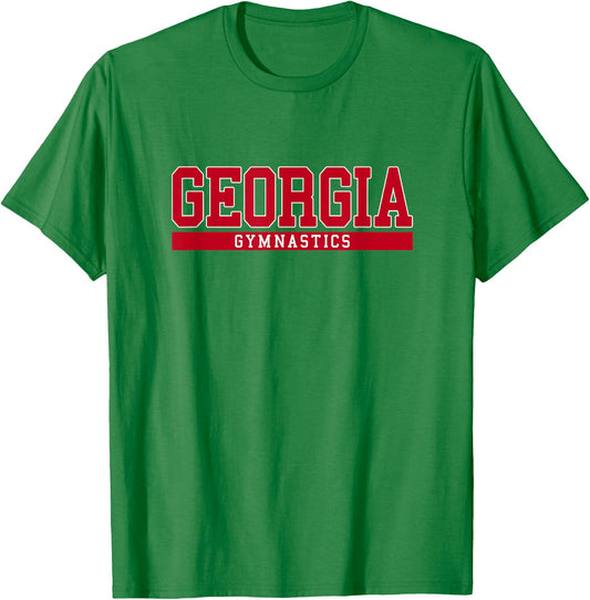 Georgia Gymnastics T-Shirt - T-Shirt | Irish Green