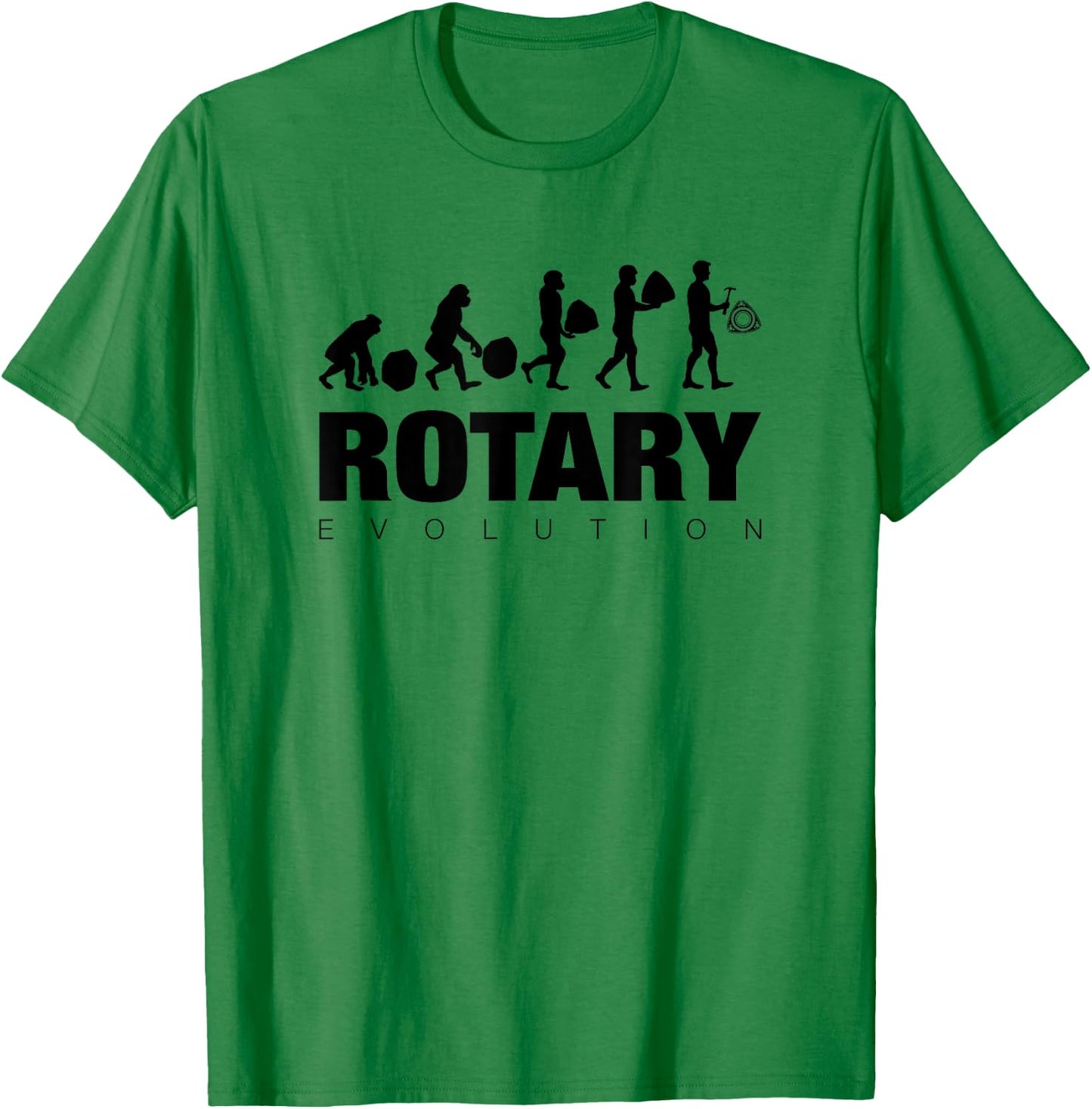 RX7 & RX8 Rotary Evolution T-Shirt - T-Shirt | Irish Green