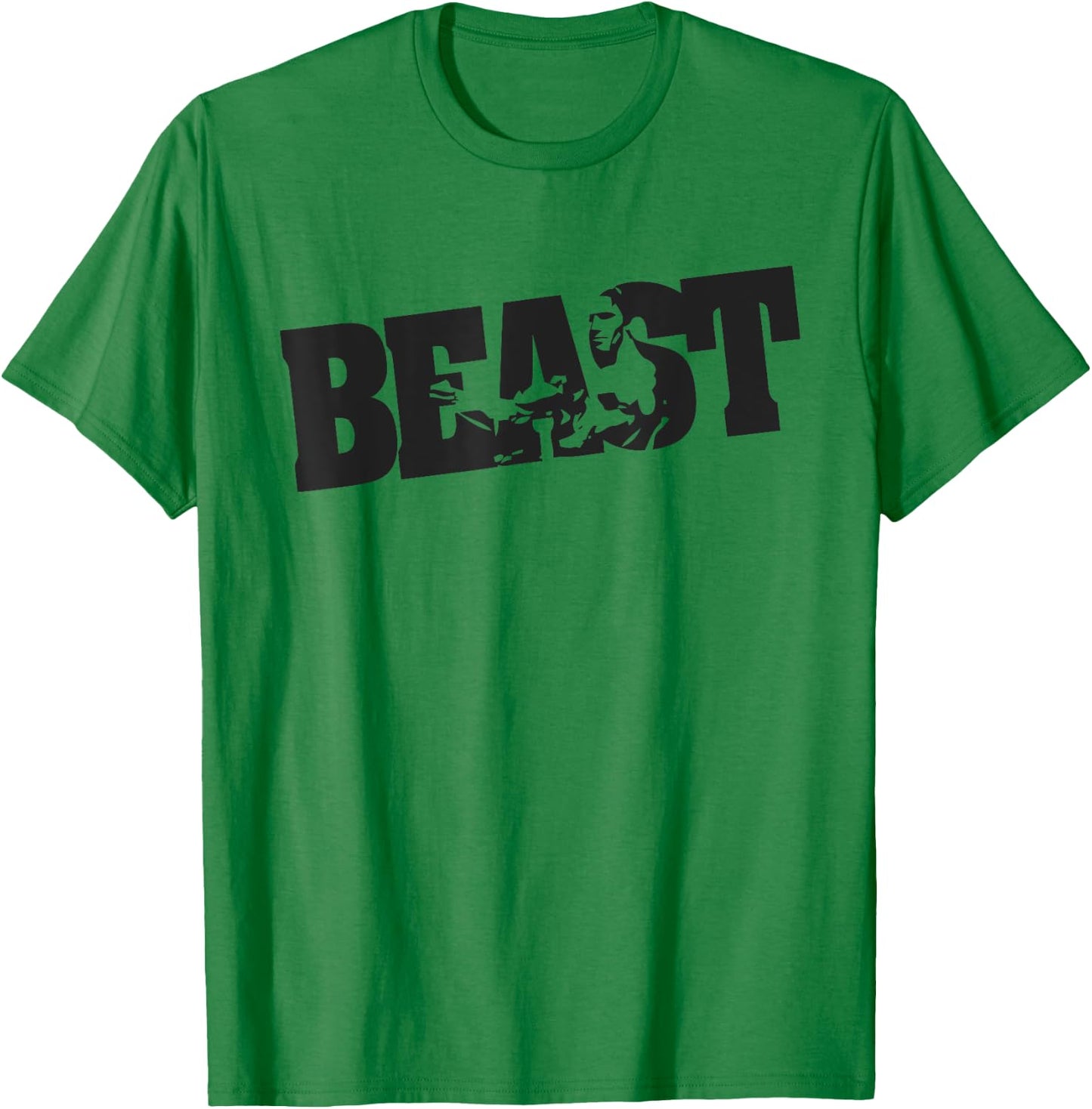 BEAST WORKOUT | cross train clothes for the gym T-Shirt - T-Shirt | Irish Green