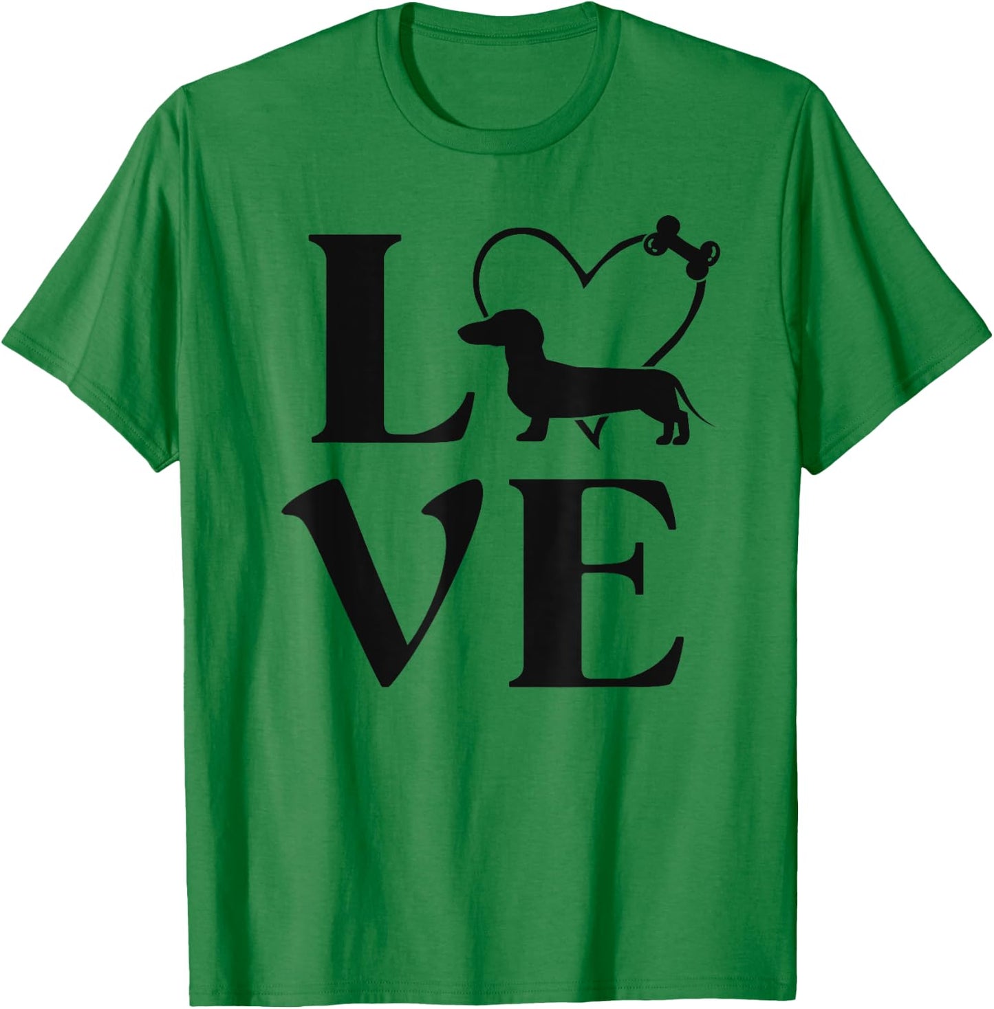 Dachshund Gifts Love Dogs Dog Mama T-Shirt - T-Shirt | Irish Green