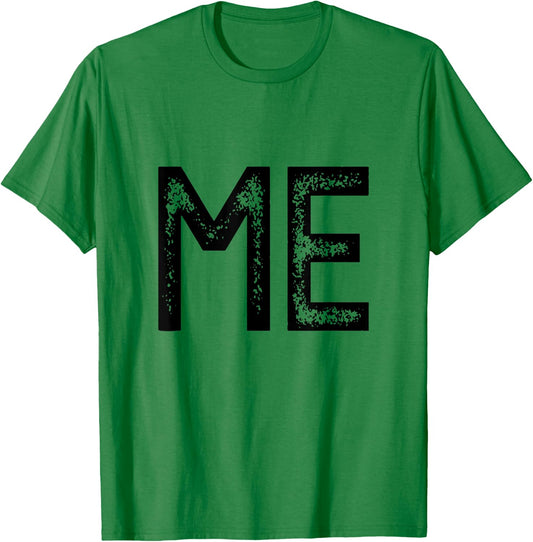 Mom Dad and Son Daughter Matching Funny Me & Mini Me T-Shirt - T-Shirt | Irish Green