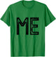 Mom Dad and Son Daughter Matching Funny Me & Mini Me T-Shirt - T-Shirt | Irish Green