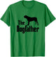 The Dogfather - funny dog gift, funny Mastiff T-Shirt - T-Shirt | Irish Green