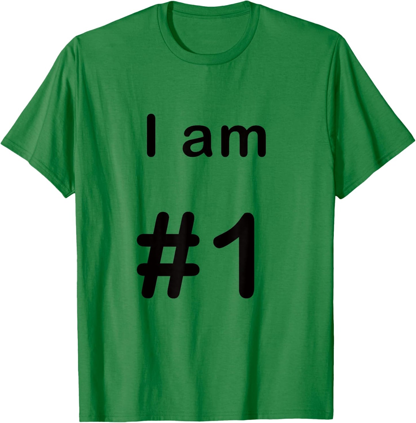 I am number one 1 T-Shirt - T-Shirt | Irish Green