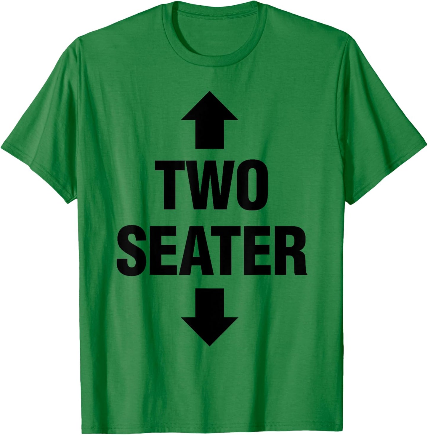 Two Seater Shirt Adult Fetish Swinger Polygamy Freak Gift T-Shirt - T-Shirt | Irish Green