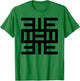 Spiritual West African Ghana Symbol of Knowledge T-Shirt - T-Shirt | Irish Green