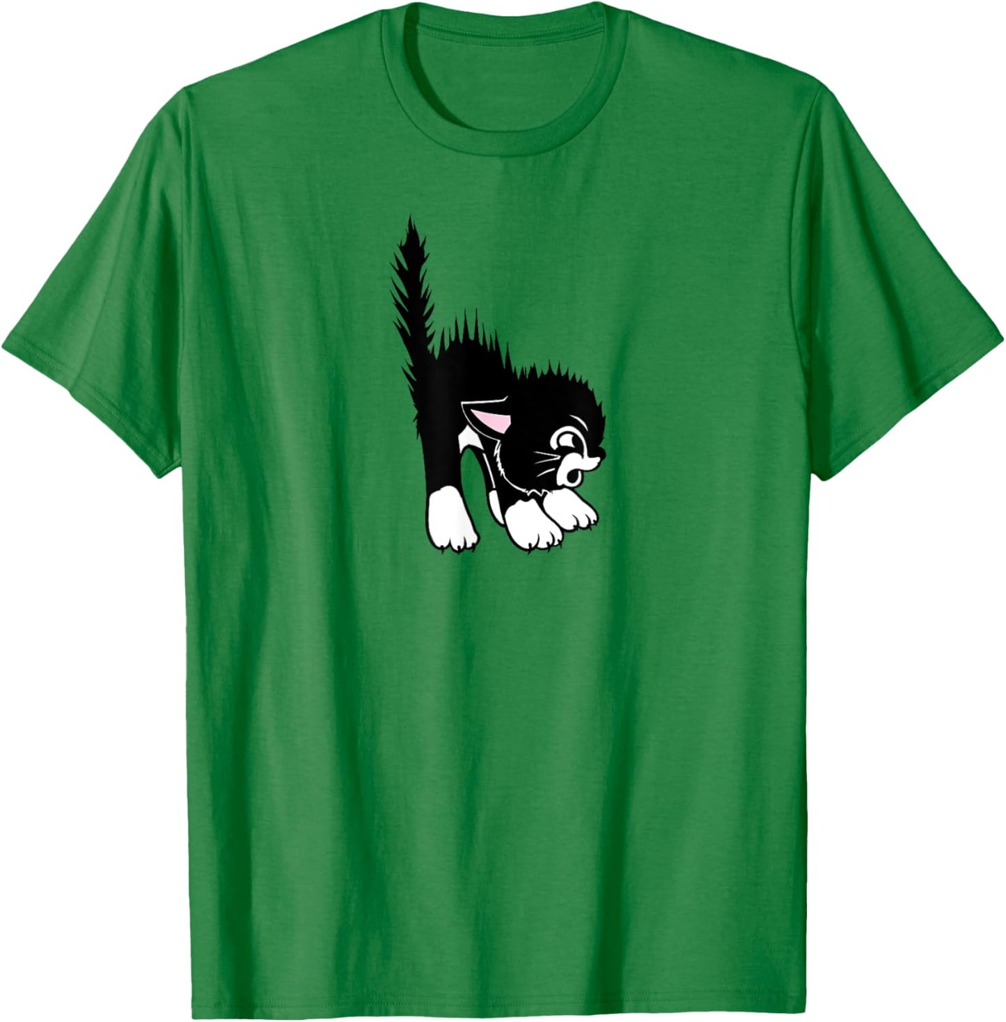 Disney Silly Symphonies More Kittens Scared Kitty Logo T-Shirt - T-Shirt | Irish Green