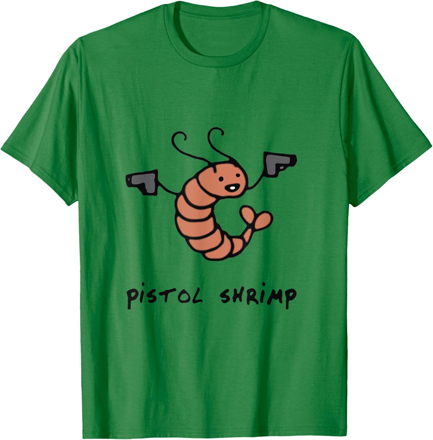 Pistol Shrimp Funny Sea Worm Sea Animals T-Shirt - T-Shirt | Irish Green
