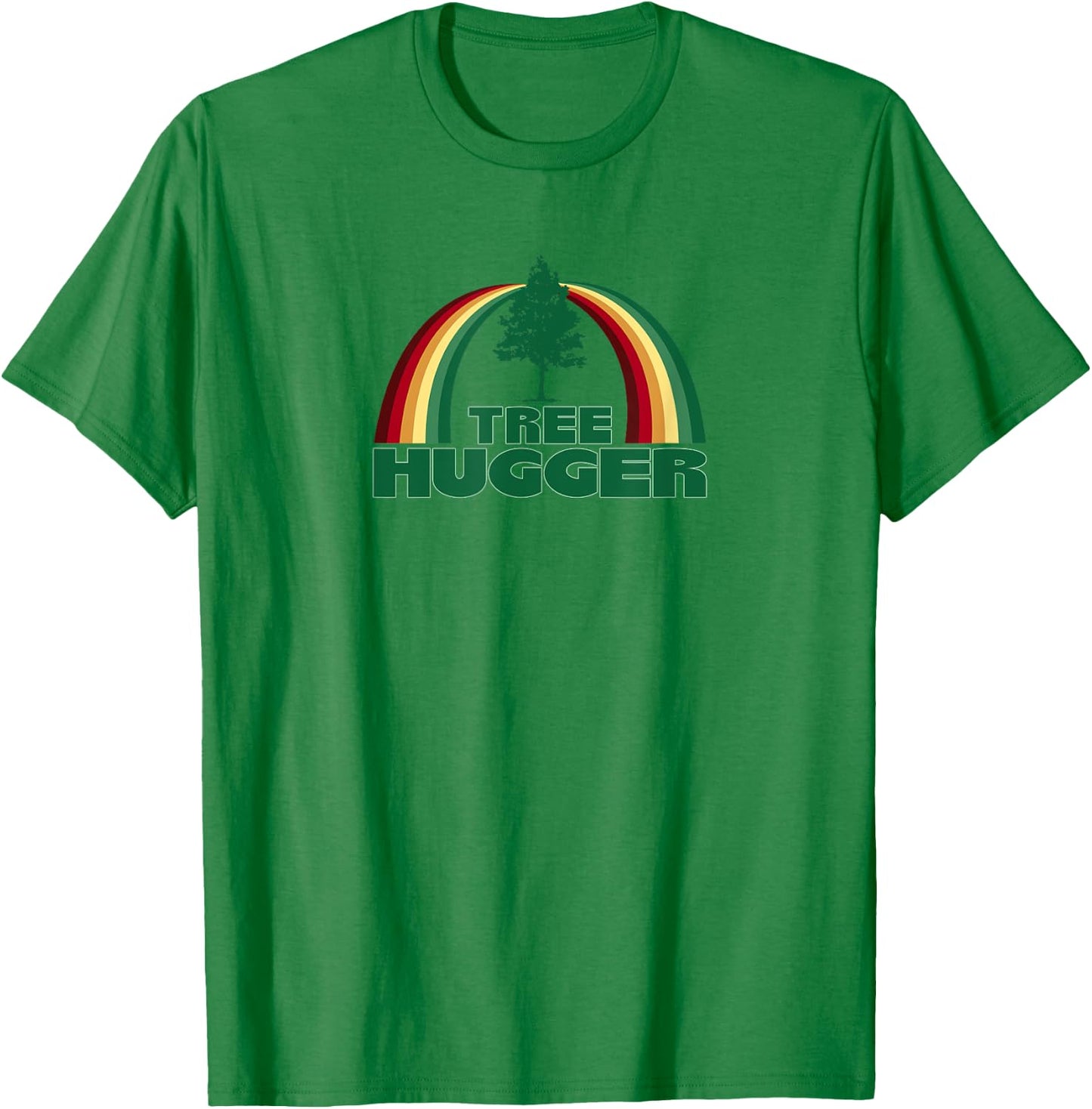 Tree Hugger Earth Day Tree Environmental Protection T-Shirt - T-Shirt | Irish Green