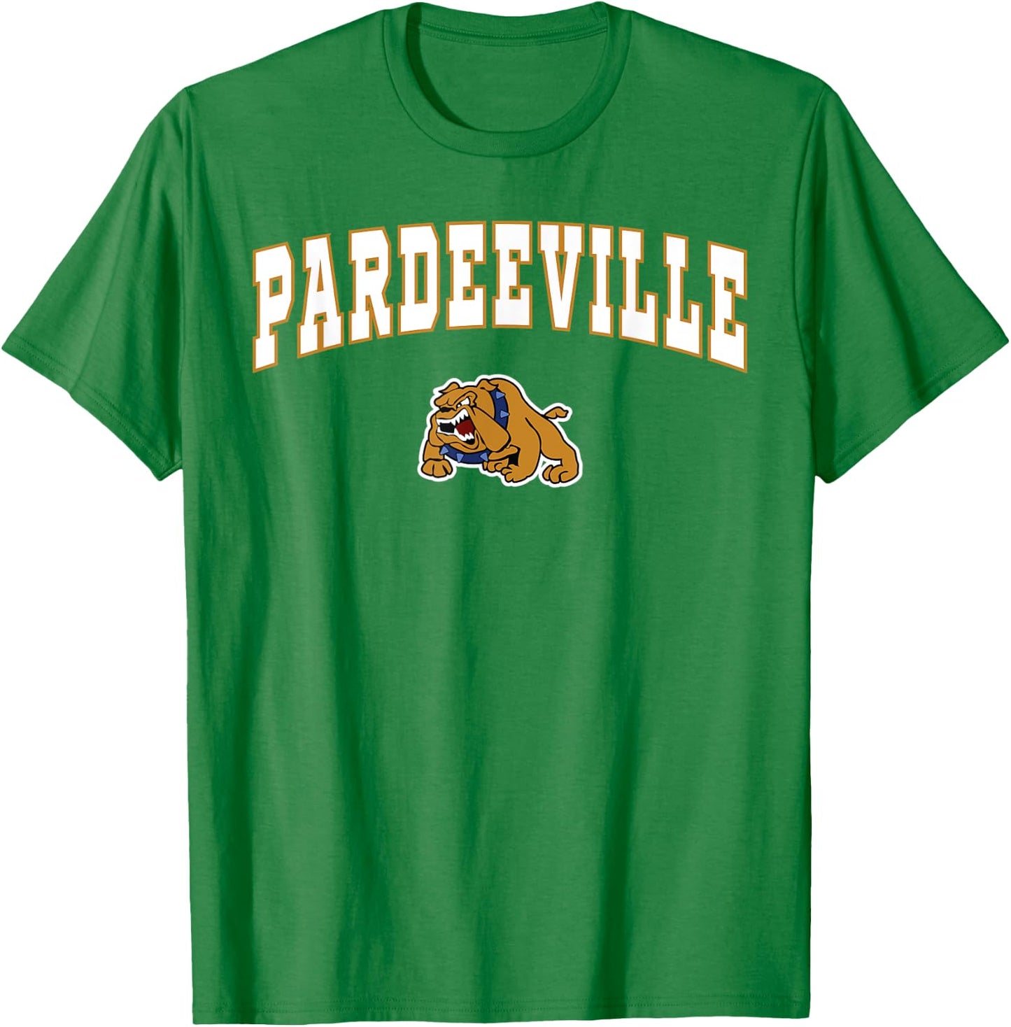 Pardeeville High School Bulldogs T-Shirt - T-Shirt | Irish Green