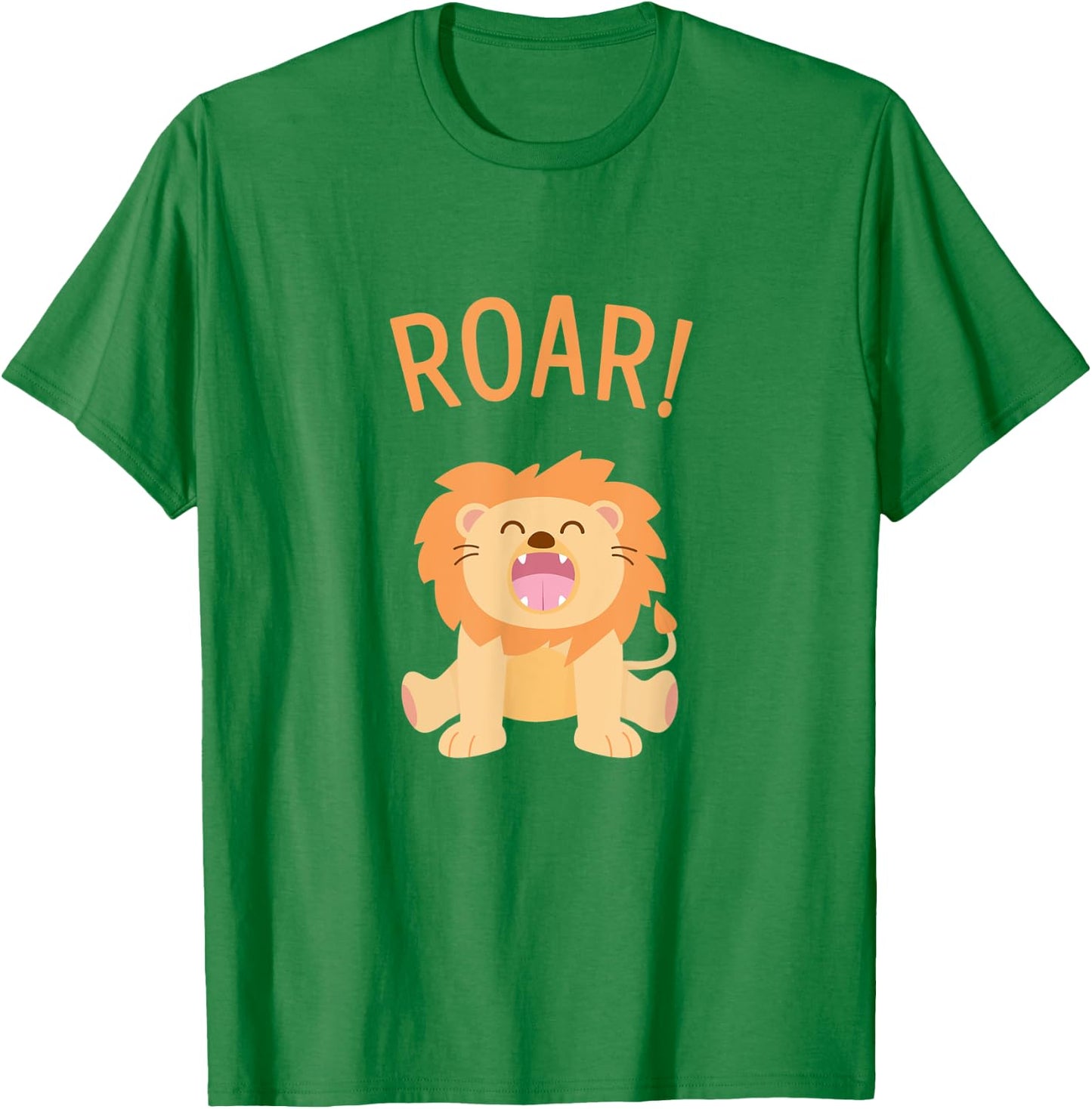 Roar! Lion T-Shirt - T-Shirt | Irish Green